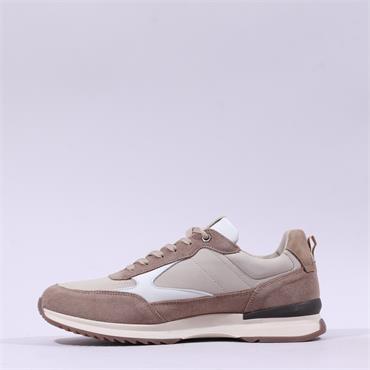 Tommy Bowe Paisami Laced Trainer - Sand Combi
